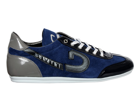 Cruyff Vanenburg Deep Sea Suede Trainers