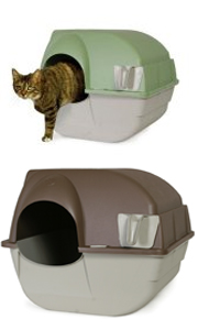Crystal Clear Omega Paw Self Cleaning Litter Box