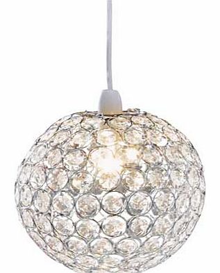 Crystal Globe Shade - Clear