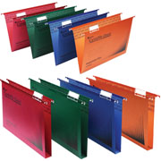 Crystalfile Foolscap Heavy-Duty Suspension Files