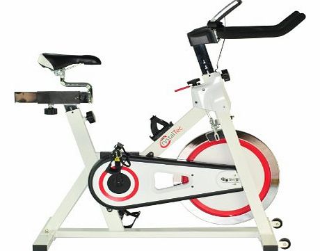CrystalTec Aerobic Training Exercise Bike / Cycle - 18kg Flywheel