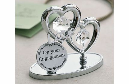 CRYSTOCRAFT Love Heart On Your Engagement Heart