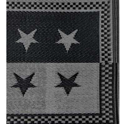 Plastic mat stars - grey and black S,M,L