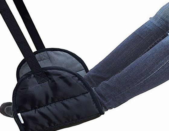 CSTOM Portable Footrest Flight Carry-on Foot Rest Travel Pillows Leg Hammock