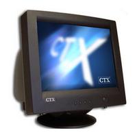 CTX VL701B 17 inch CRT Monitor Black...