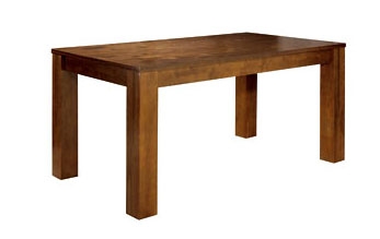 Cuba Acacia Fixed Dining Table