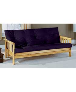 cuba Futon with Charcoal Mattress