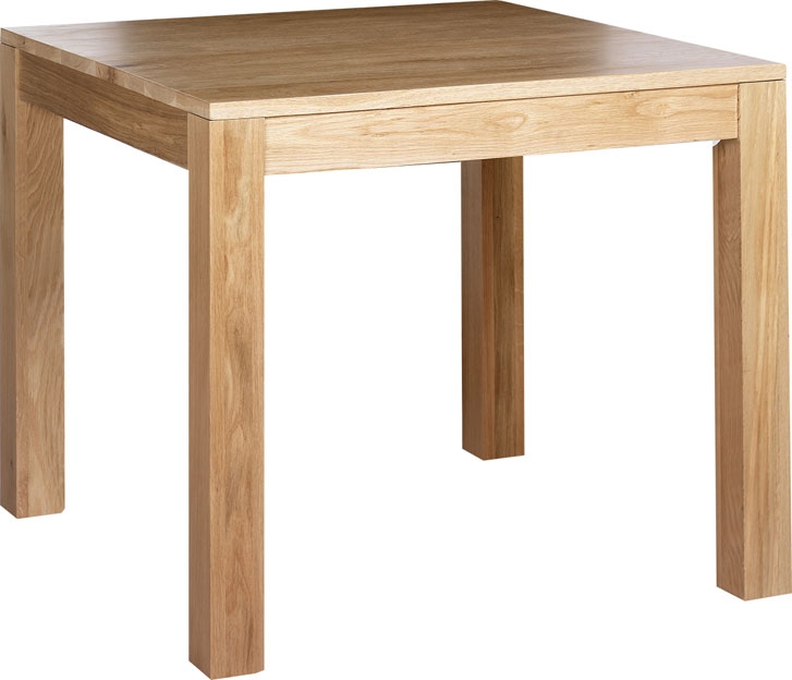 Solid Oak Dining Table - 90 x 90cm