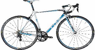 Cube Agree GTC Race Compact 2014 White Black and