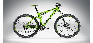 Cube AMS 120 HPA Race 29 inch 2014 Green and Black