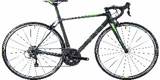 Cube Axial WLS GTC Pro 2015 Road Bike and Green