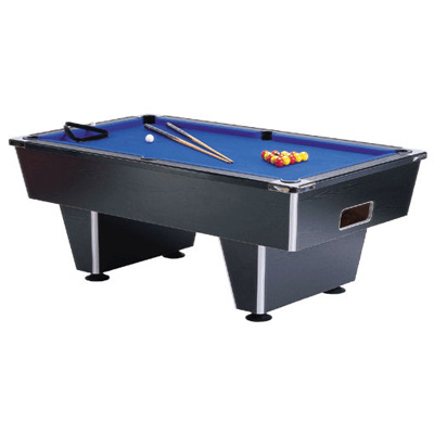  Tables on The Lancashire   Slate Bed Pool Table In Black No Description