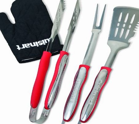 Cuisinart CGS-134 3-Piece Grilling Tool Set with Grill Glove