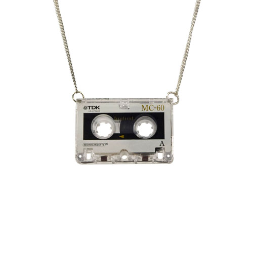 Cassette Necklace from Culture Vulture