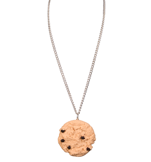 Culture Vulture Choc Chip Cookie Necklace from Culture Vulture