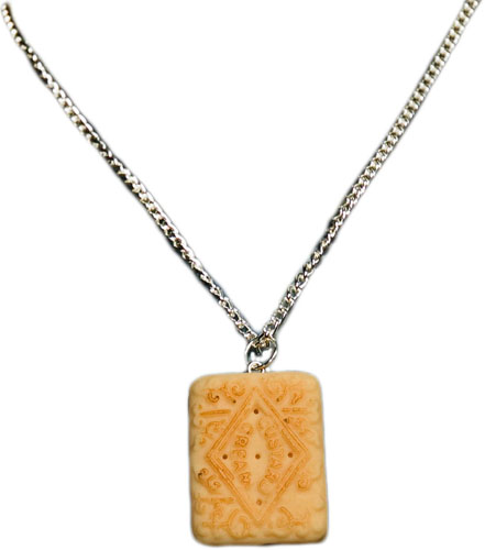 Culture Vulture Custard Cream Necklace from Culture Vulture
