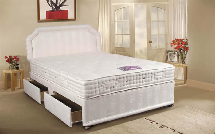 Cumfilux Beds PostureCare 1200 5ft Kingsize Divan Bed