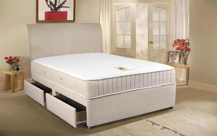 Cumfilux Beds Serenity 800   4ft 6 Double Divan Bed