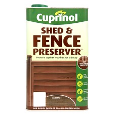Cuprinol Shed and Fence Preserver Chestnut 5ltr