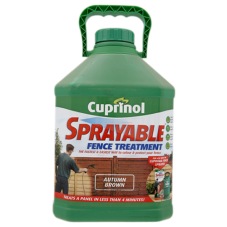 Cuprinol Sprayable Fence Treatment Autumn Brown