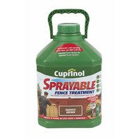 CUPRINOL Sprayable Fence Treatment Harvest Brown 5Ltr