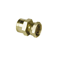 CUPROFIT Straight Tap Connector 15mm x andfrac12;andquot;