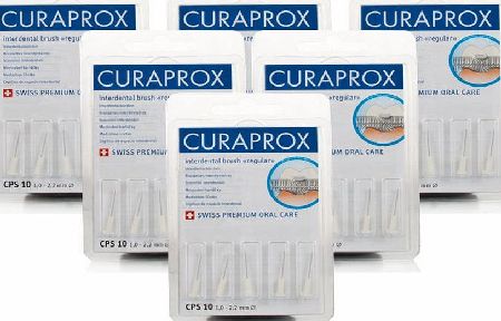 Curaprox Regular White CPS10 6 Pack