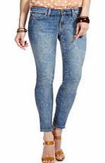 CURRENT/ELLIOTT Blue rose jeans