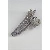 CLEAR JEWELLED HAIR CLIP