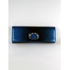 Curvety METALLIC BLUE CLUTCH