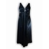Curvety SATIN JEWELS DRESS IN BLACK