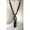 Curvety SQUARE STONES NECKLACE