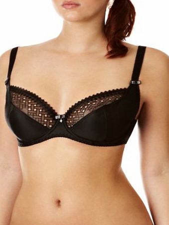 Curvy Kate Gia Balcony Womens Bra Black 28GG