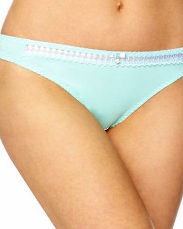 Curvy Kate Gia Low Rise Womens Thong Seafoam Size 22