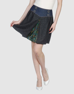 CUSTO BARCELONA SKIRTS Mini skirts WOMEN on YOOX.COM
