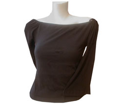 Womens Circle detail tie shoulder top