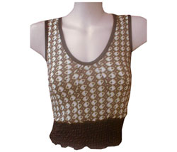 Womens Smocked vest