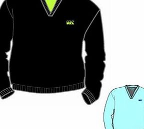 Mens Pennant V Neck Vacation Sweater