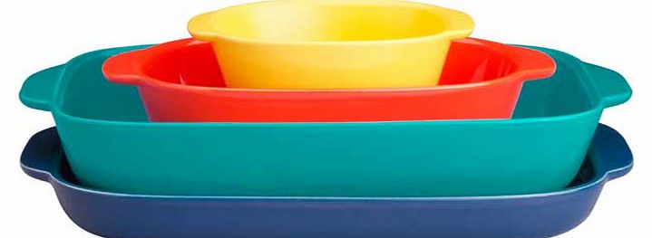 CW by Corningware 4 Piece Ovenware Set