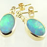 CW Sellors Drop Opal Earrings