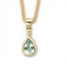 CW Sellors Quality hand made Pendant set with Aquamarine