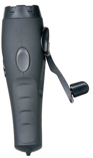 Cyba-lite Wind-Up LED Torch with Radio