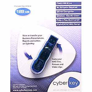 CyberKey 128 Mb USB Memory