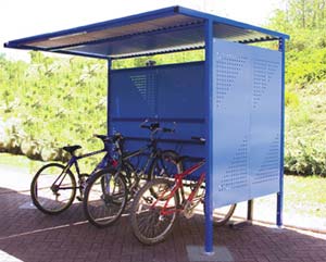 CYCLE shelter perforated extension