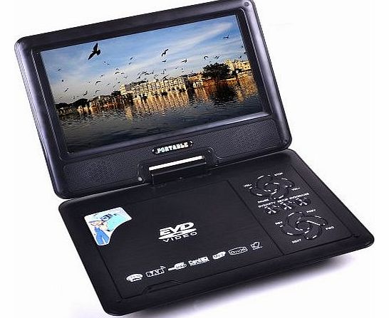 Cyclerobot DVDP070t Portable DVD Player (Card Reader   USB) with 7.8 inch LCD Screen for Travel Car Home