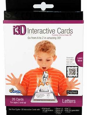 Cypher Kids Cypher i3D Interactive Letter Cards - iPad. iPod