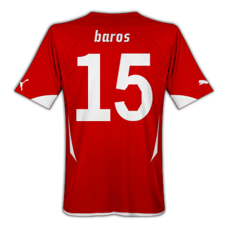 Puma 2010-11 Czech Republic Puma Home (Baros 15)