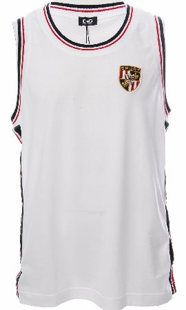 DOLCE  GABBANA CAP SLEEVE T SHIRT