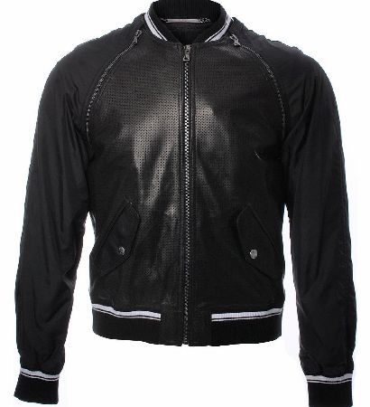 Dolce  Gabbana Raglon Zip Sleeve Jacket