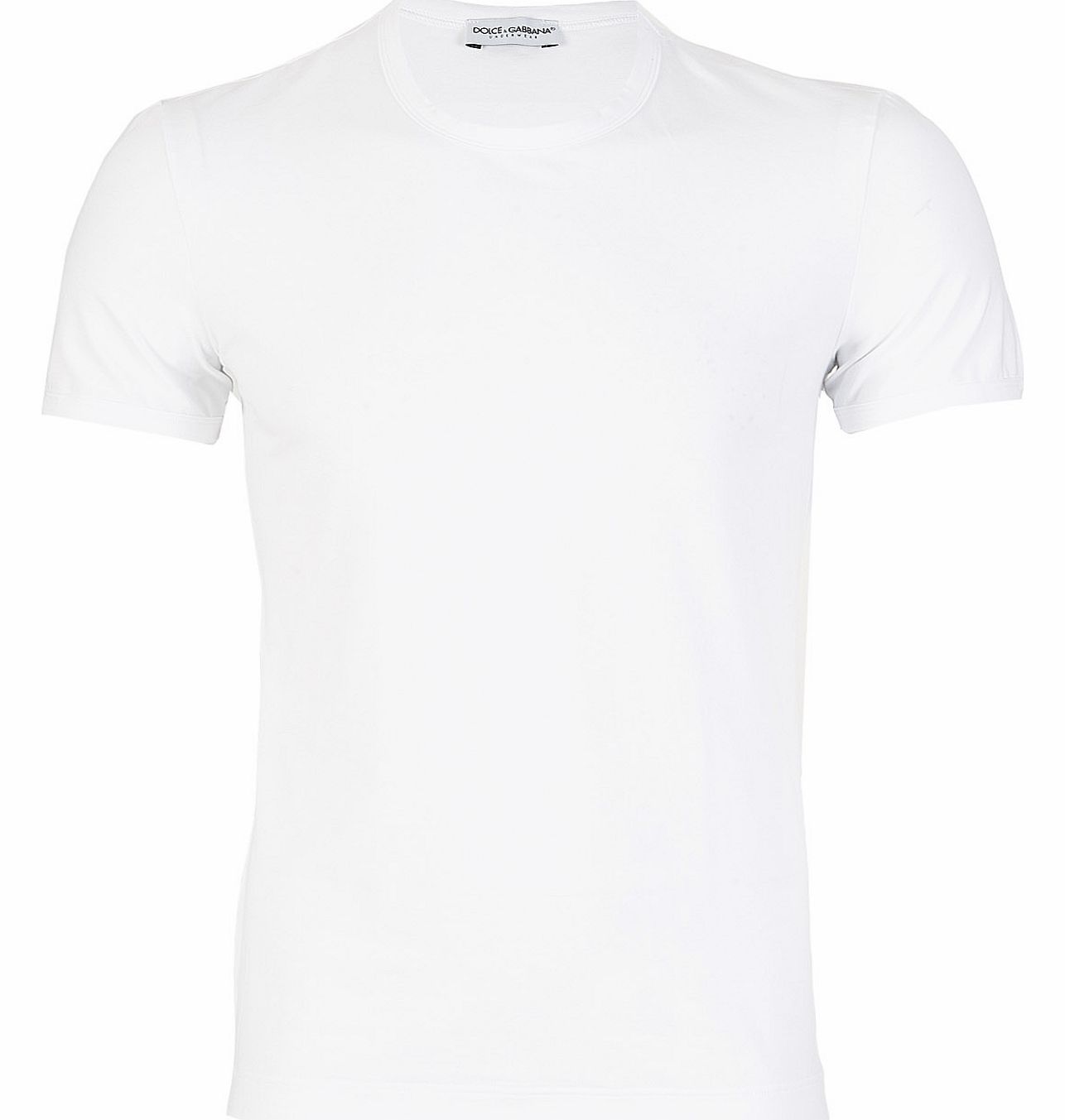 Dolce and Gabbana Stretch Cotton T-Shirt